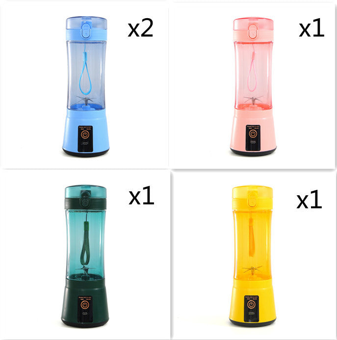 Blend Anywhere, Anytime with the Portable USB Rechargeable Blender!