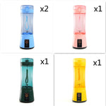 Blend Anywhere, Anytime with the Portable USB Rechargeable Blender!