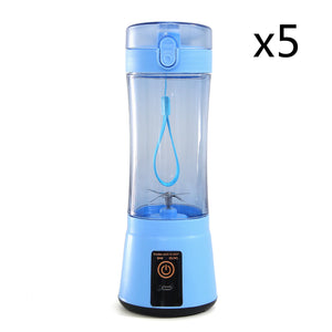 Blend Anywhere, Anytime with the Portable USB Rechargeable Blender!