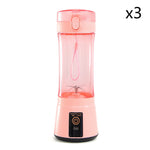 Blend Anywhere, Anytime with the Portable USB Rechargeable Blender!