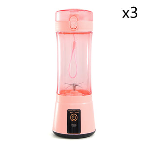 Blend Anywhere, Anytime with the Portable USB Rechargeable Blender!