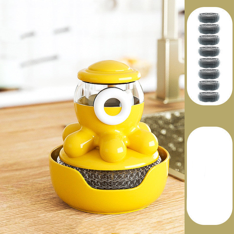 Meet Your New Kitchen Cleaning Assistant – The Octopus Pot Brush!