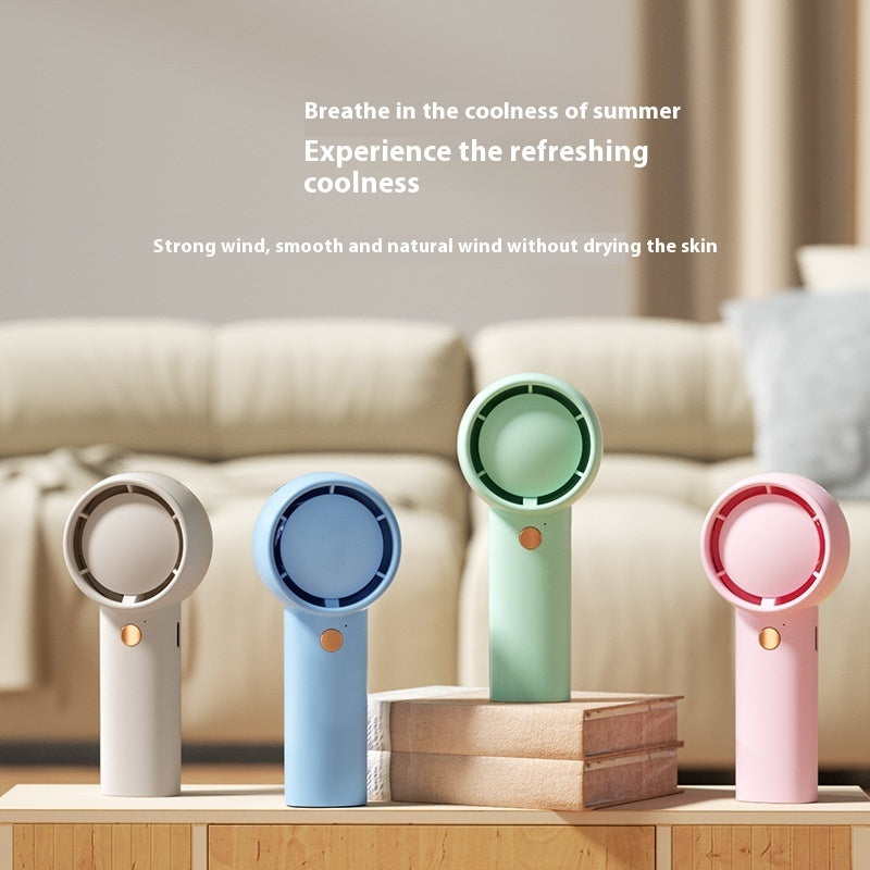 Stay Cool Anywhere with the Turbine Small Handheld Fan!