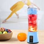 Blend Anywhere, Anytime with the Portable USB Rechargeable Blender!