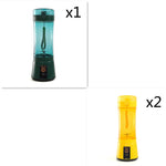 Blend Anywhere, Anytime with the Portable USB Rechargeable Blender!