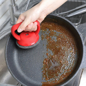 The Ultimate Cast Iron Cleaning Solution – 316 Stainless Steel Chainmail Scrubber