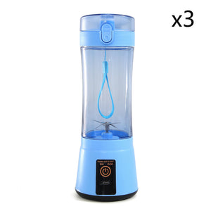 Blend Anywhere, Anytime with the Portable USB Rechargeable Blender!