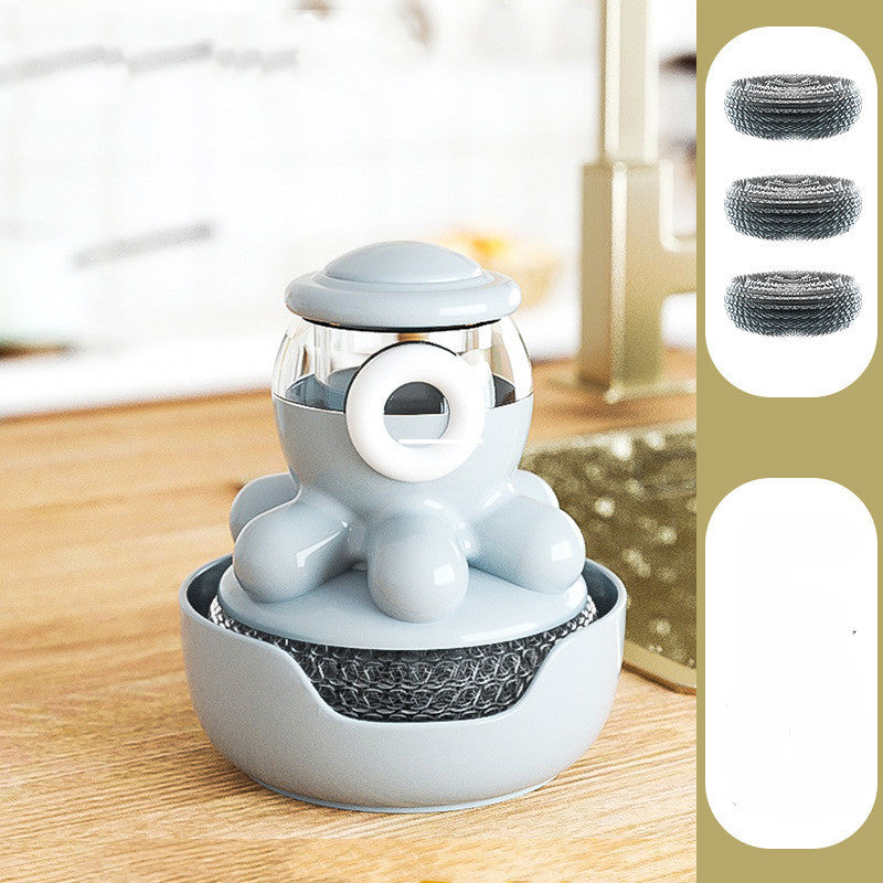 Meet Your New Kitchen Cleaning Assistant – The Octopus Pot Brush!