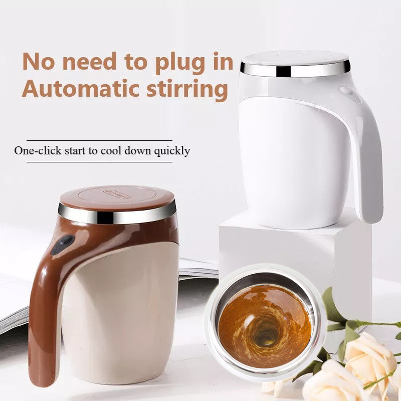 Rechargeable Automatic Magnetic Stirring Cup – The Smarter Way to Sip!