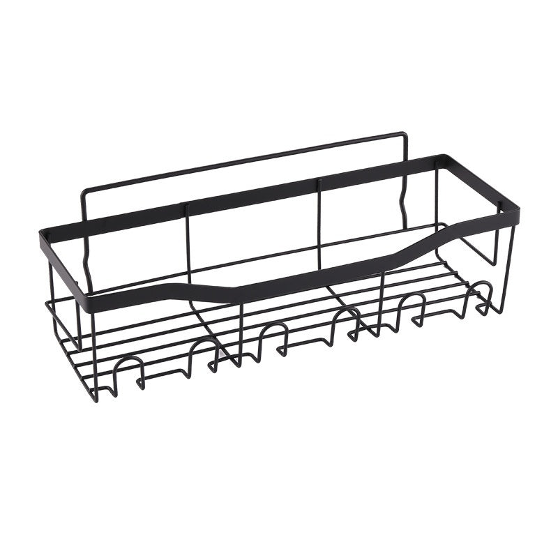 server kitchen Punch-Free Bathroom Storage Rack – Wall Mounted, Space-Saving Organizer for Toiletries,