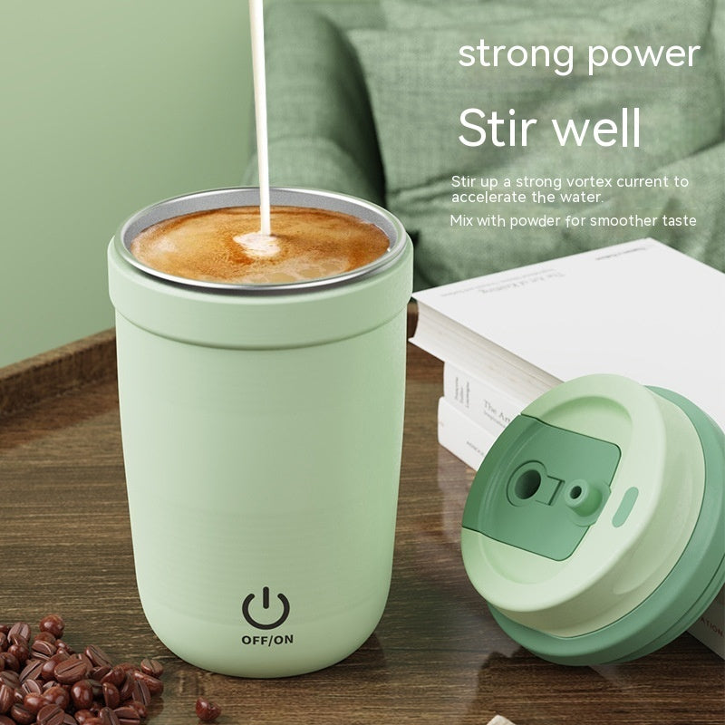 Smarter Coffee, Effortless Mixing – Automatic Self-Stirring Mug!