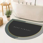 Absorbent Diatom Ooze Soft Cushion Foot Mat – Quick-Drying & Stylish Comfort