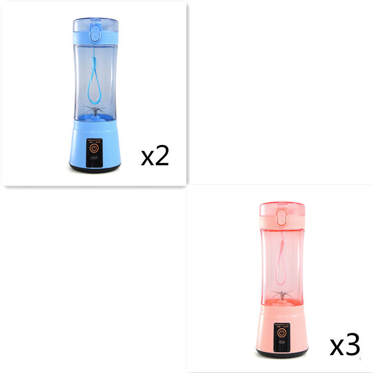 Blend Anywhere, Anytime with the Portable USB Rechargeable Blender!