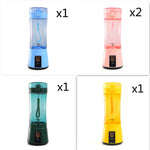 Blend Anywhere, Anytime with the Portable USB Rechargeable Blender!