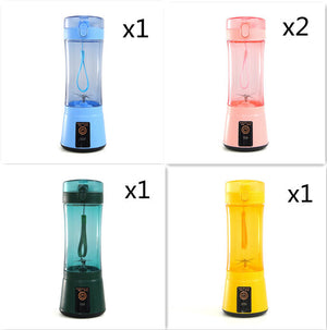 Blend Anywhere, Anytime with the Portable USB Rechargeable Blender!