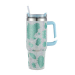 Ultimate Hydration Meets Premium Style – 40oz Diamond Stainless Steel Insulated Cup